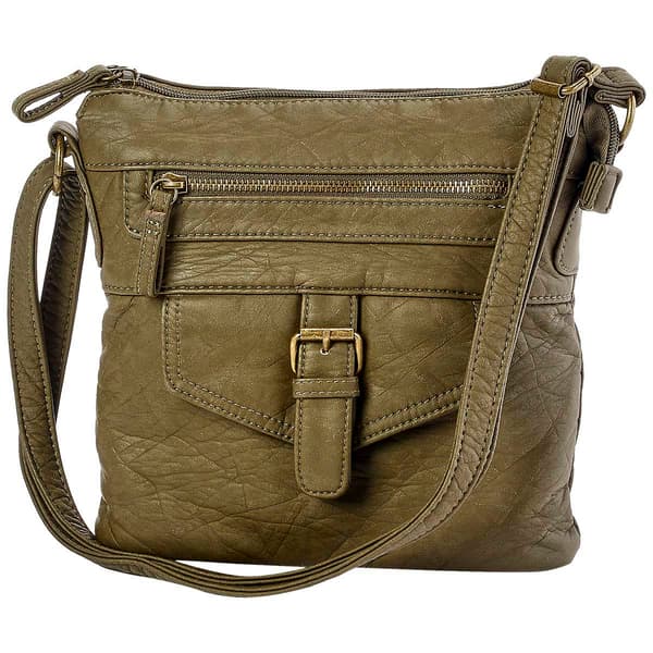 Bueno Elephant Washed Large Crossbody - image 