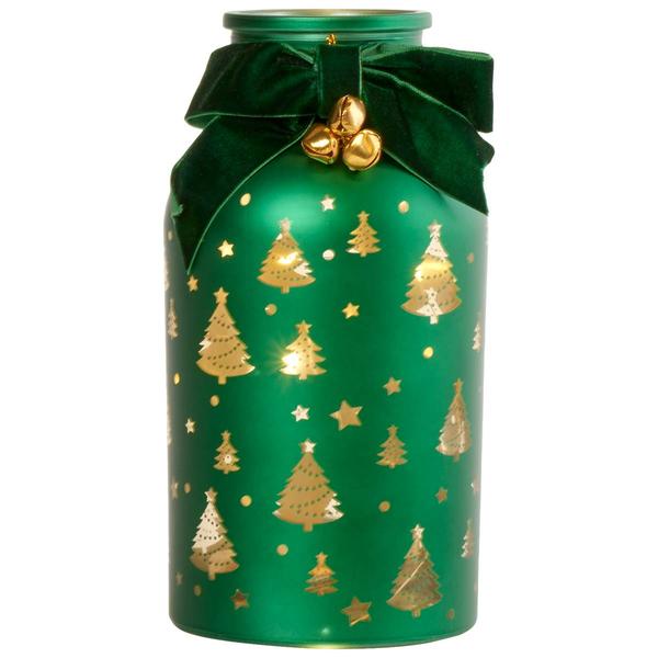 Transpac Green Tree Jar - image 