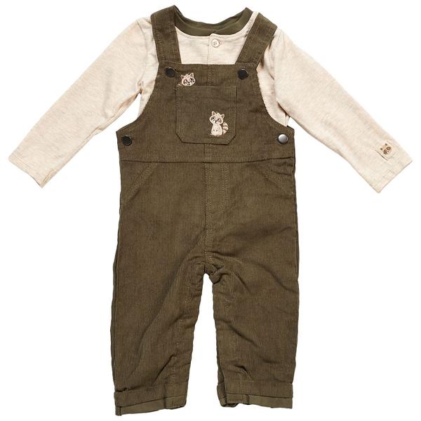Baby Boy (12-24M) Little Lad 2pc. Overalls & Bodysuit Set - image 