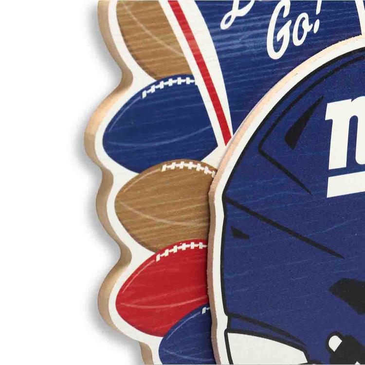 Open Road Giants Wood Wreath