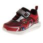 Little Boys Marvel Spider-Man Light-Up Red Athletic Sneakers - image 2