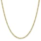 Gold Classics&#40;tm&#41; 10kt. 2.5mm 20in. Semi-Solid Figaro Chain - image 1