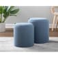 LumiSource Tray Contemporary Nesting Ottoman Set - image 6