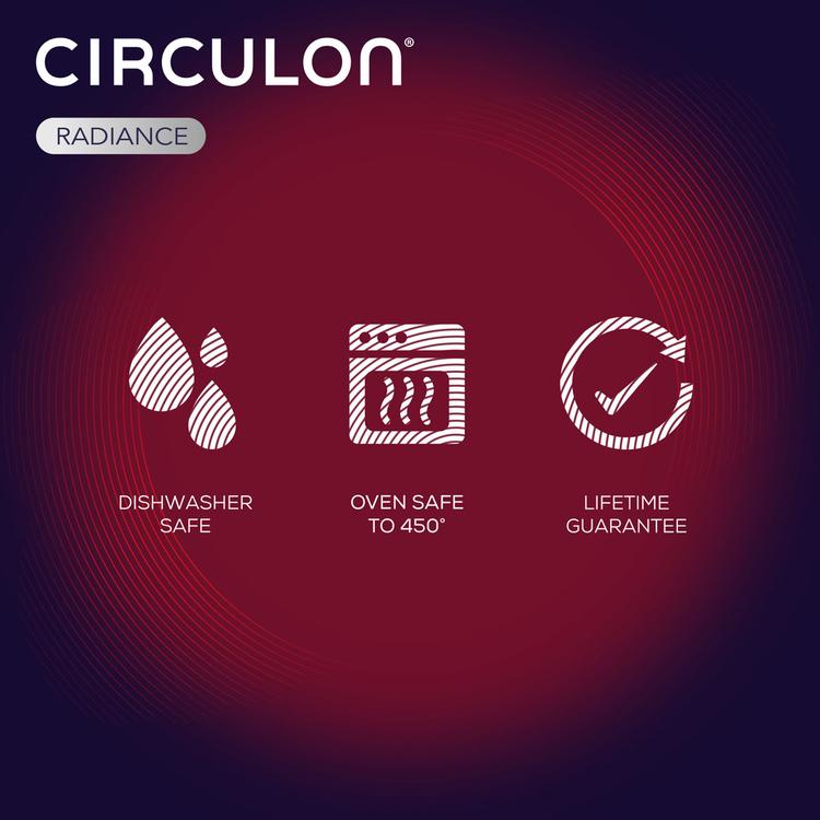 Circulon® Radiance 3pc. Hard-Anodized Non-Stick Frying Pan Set