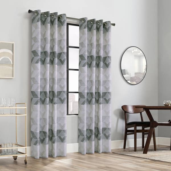 Habitat Tristar Grommet Curtain Panel - image 
