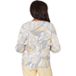 Petite Alfred Dunner Al Fresco Abstract Butterfly Rib Sweater - image 2