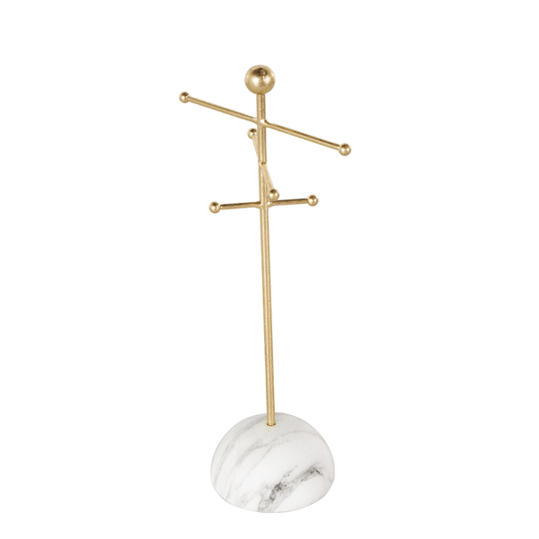 9th & Pike® Modern Gold Metal Jewelry Stand