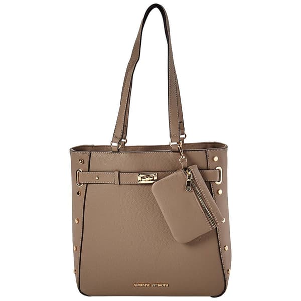 Adrienne Vittadini N/S Studded Tote - image 