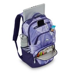 High Sierra Swoop Signature Backpack - Purple Marble