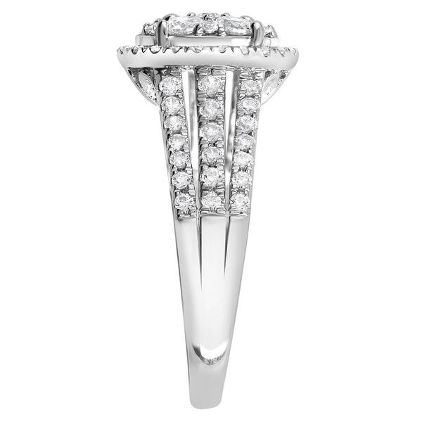 Nova Star&#174; White Gold Lab Grown Diamond Engagement Ring