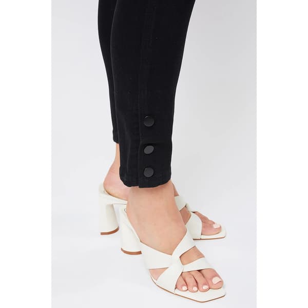 Womens Royalty Mid Rise Jean with Side Snap Hem