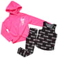 Girls (7-16) RBX 3pc. Twist Front Hoodie Tank & Leggings Set - image 1