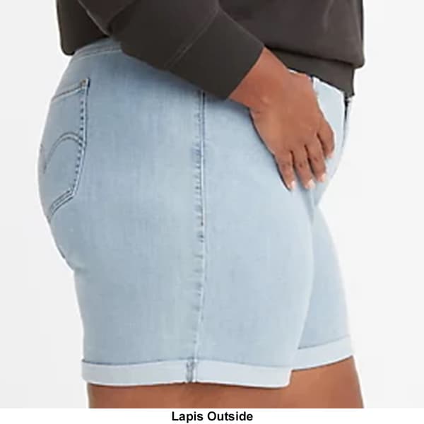 Plus Size Levi's&#174; Mid Length Denim Shorts