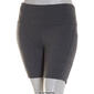 Juniors Plus One Step Up Peach Rib Bike Shorts with Cell Pocket - image 3