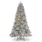 National Tree 7.5ft. Pre-Lit LED PowerConnect&#40;tm&#41; Iceland Fir Tree - image 1