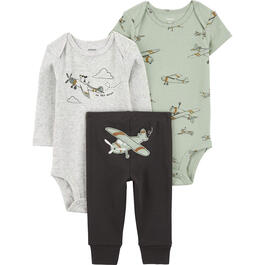 Baby Boy &#40;NB-24M&#41; Carters&#40;R&#41; 3pc. Airplane Little Character Set