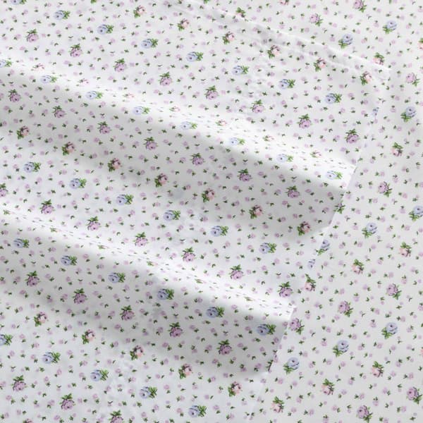 Betsey Johnson Pretty Floral Ditsy Microfiber Sheet Set