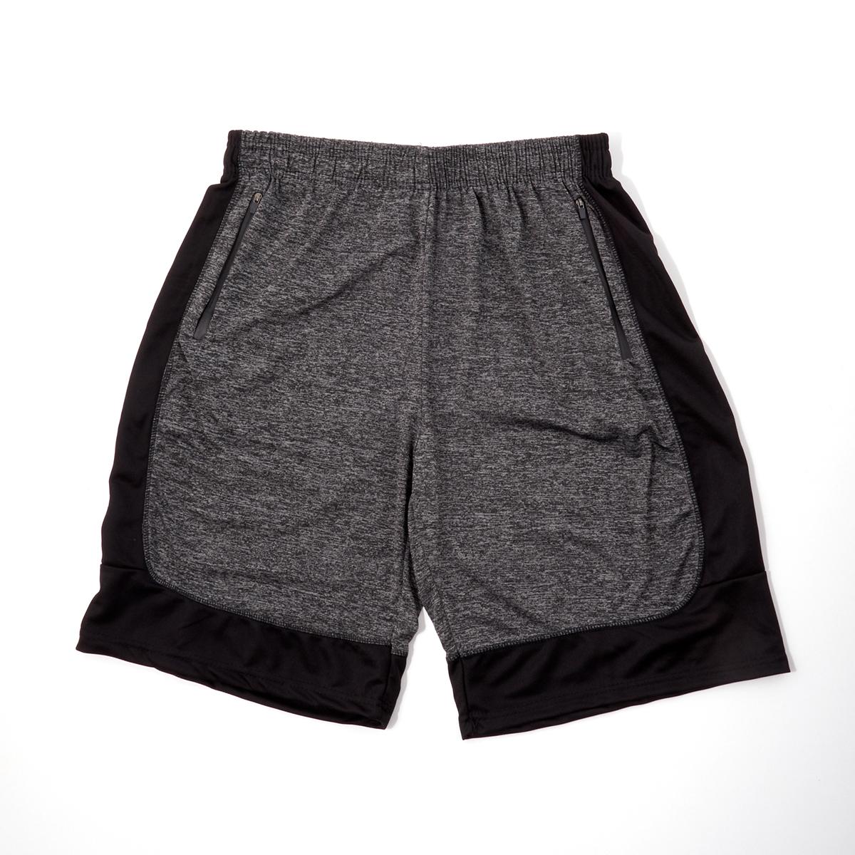 Mens Cougar® Sport Active Marled Shorts w/ Closed Mesh