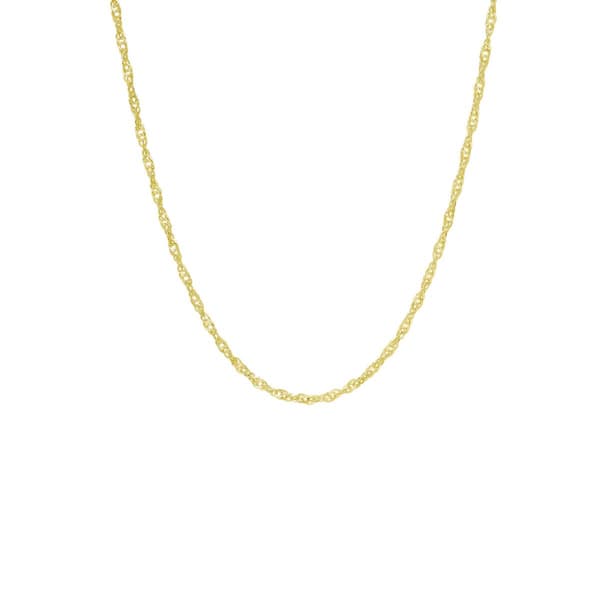 Gold Singapore 20in. Chain Necklace - image 