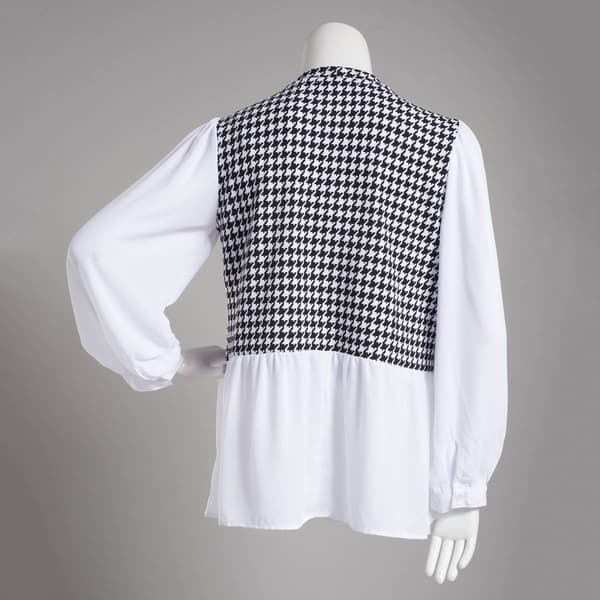 Plus Size Absolutely Famous 2Fer Peplum Top