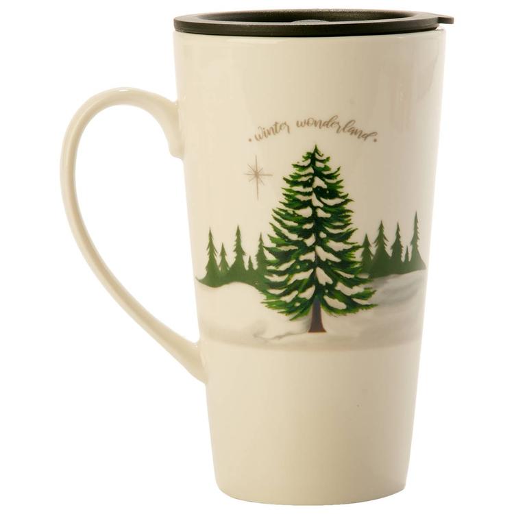 Godinger 18oz. Winter Wonderland Travel Mug