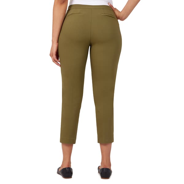 Petite Ruby Rd. Santa Fe Fly Front Ankle Dress Pants