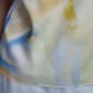 Womens DKNY Sleeveless Asymmetrical V Neck Abstract Blur Blouse - image 4