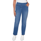 Womens Alfred Dunner Austin Geometric Stud Pull-On Denim Pants - image 1