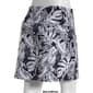 Womens Teez Her Classic Leaf Skort - Black/White - image 2