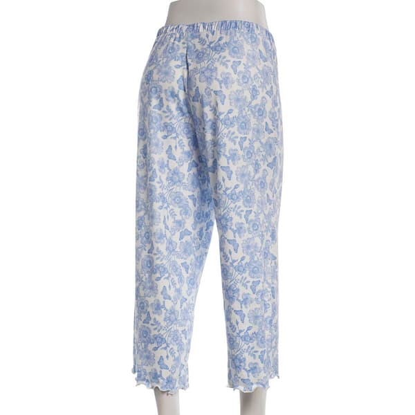 Womens Jessica Simpson Floral Toile Capri Pajama Pants