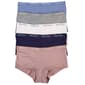 Womens Nautica 5pk. Boyshort Panties NT3522-5PKE - image 1