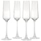 Home Essentials La Maison Flute Stem Champagne Glasses - Set of 4 - image 1