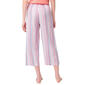 Womens HUE&#174; Sunrise Stripe Capri Pajama Pants - image 2