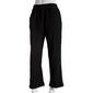 Petite Jeno Neuman Pull On Crinkle Knit Casual Pants - image 1