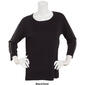 Petite Zac & Rachel 3/4 Sleeve Stud Accent Details Sweater - image 13