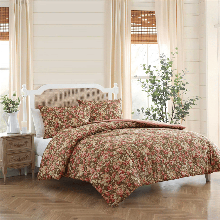 Laura Ashley® Bloomsbury 3pc. Comforter Set