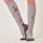 Womens Dr. Motion Peanuts Ski Compression Knee High Socks - image 2