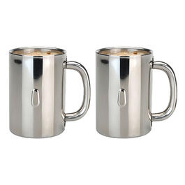 BergHOFF Straight 2pc. Stainless Steel Coffee Mug Set