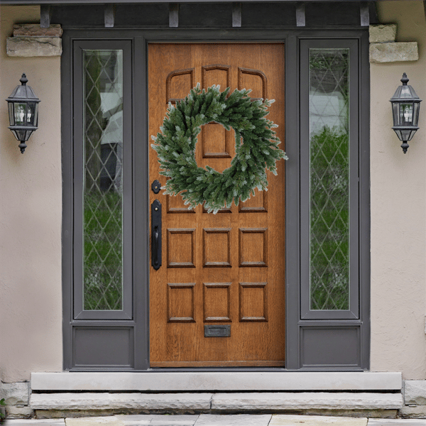 Northlight Real Touch™ 36in. Blue Spruce Christmas Wreath
