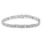 Diamond Classics&#8482; 2ctw. Rose Cut Diamond & X-Link Bracelet - image 2