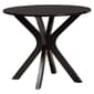 Baxton Studio Jana Modern Espresso Brown Wood 5pc. Dining Set - image 3