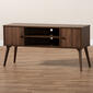 Baxton Studio Alard 2 Door Walnut TV Stand - image 8