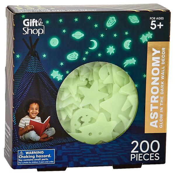 200pc. Glow in the Dark Universal Planets Set - image 