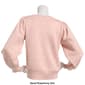 Womens Adrianan Papell Long Sleeve Dot Crew Neck Sweater - image 2