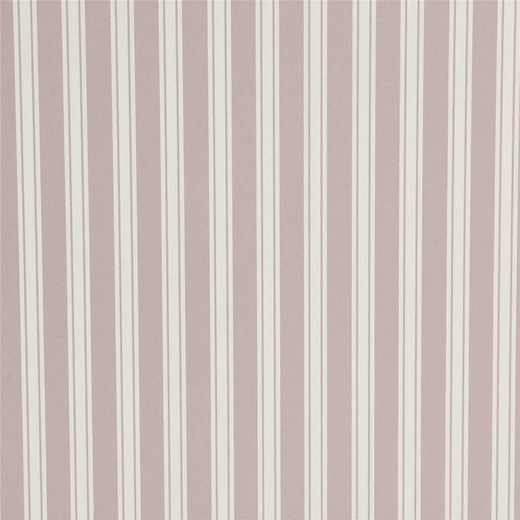 Baxton Studio Javianne End Table with Striped Faux Leather