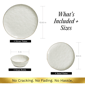 Sango Gansevoort 12pc. White Porcelain Dinnerware Set - image 6