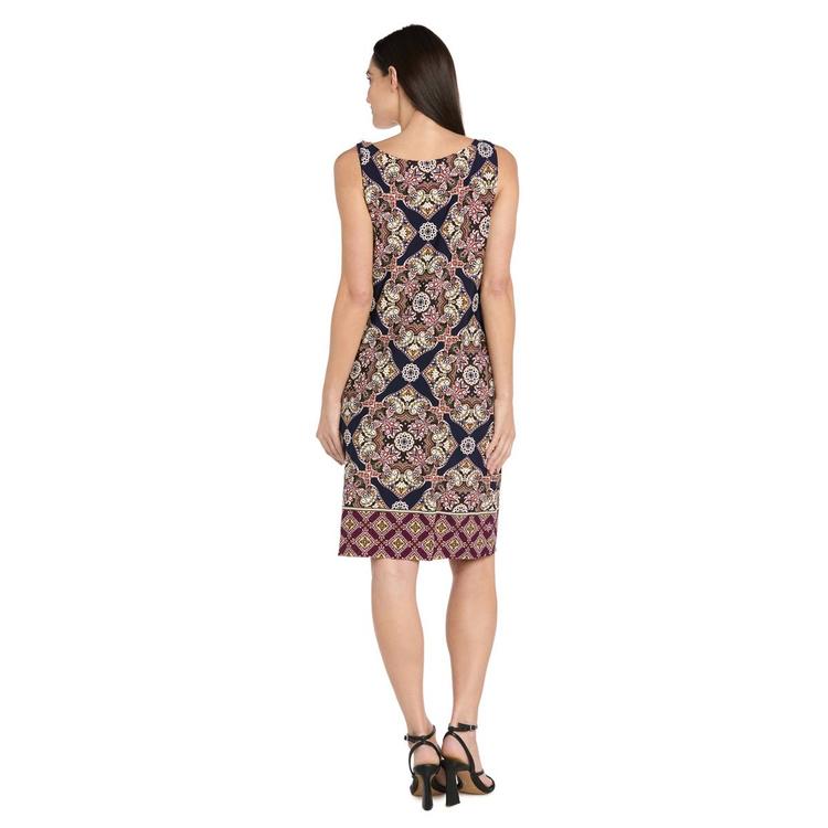 Womens R&M Richards Paisley Jacket Dress