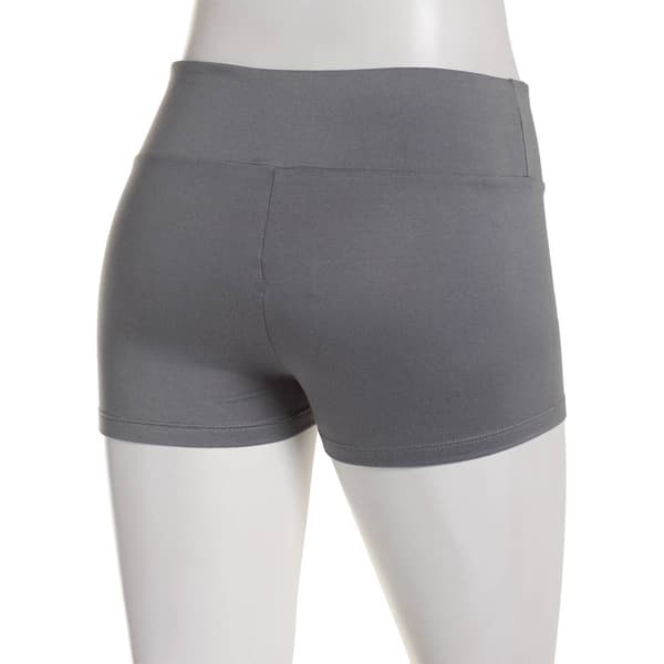 Juniors Derek Heart Bow Graphic Soft Short Shorts