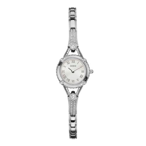 Womens Guess Silver-Tone Watch - U0135L1