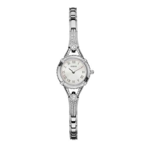 Womens Guess Silver-Tone Watch - U0135L1